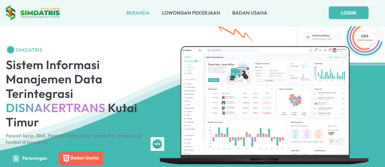 Sistem Informasi Manajemen Data Terintegrasi